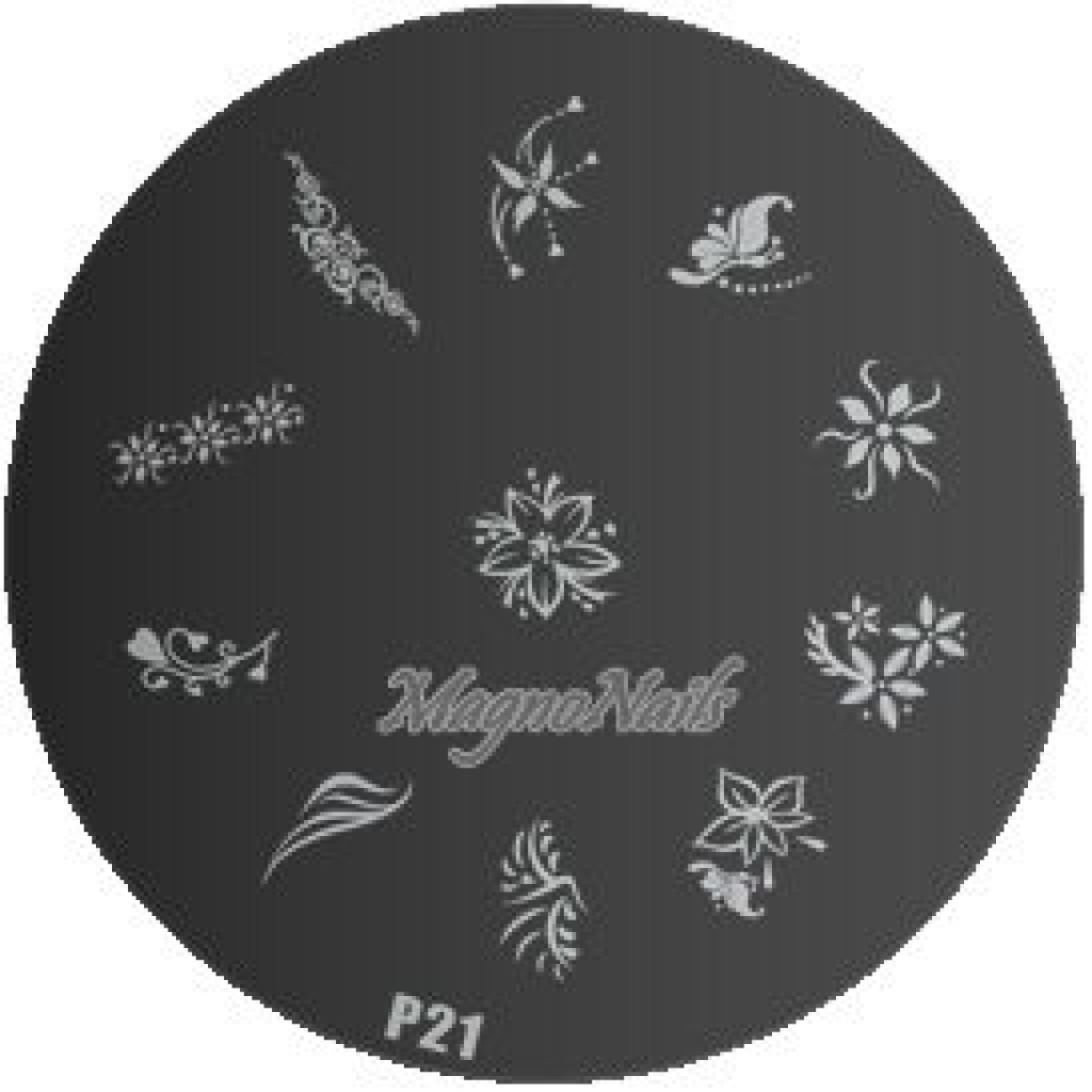 Nail Stamping Schablone P21