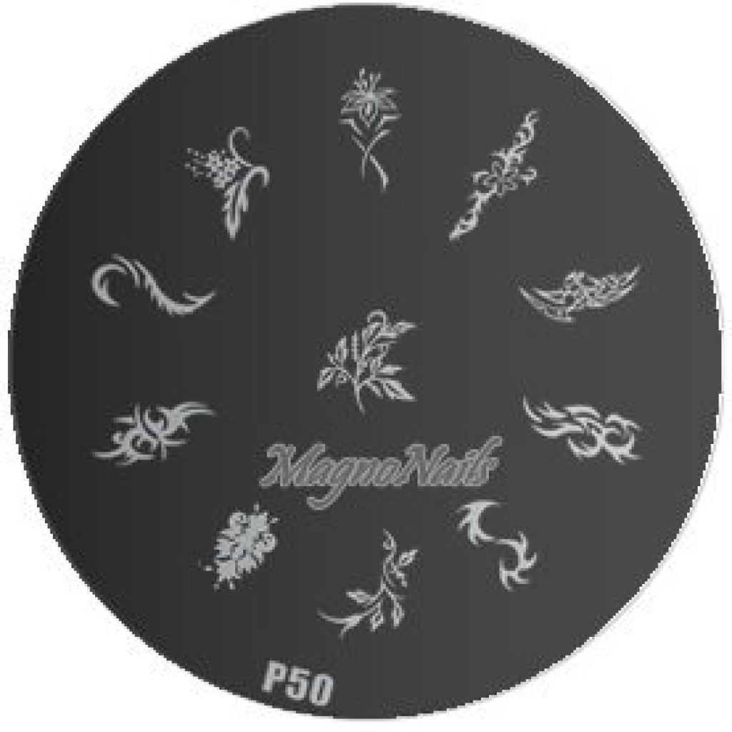 Nail Stamping Schablone P50