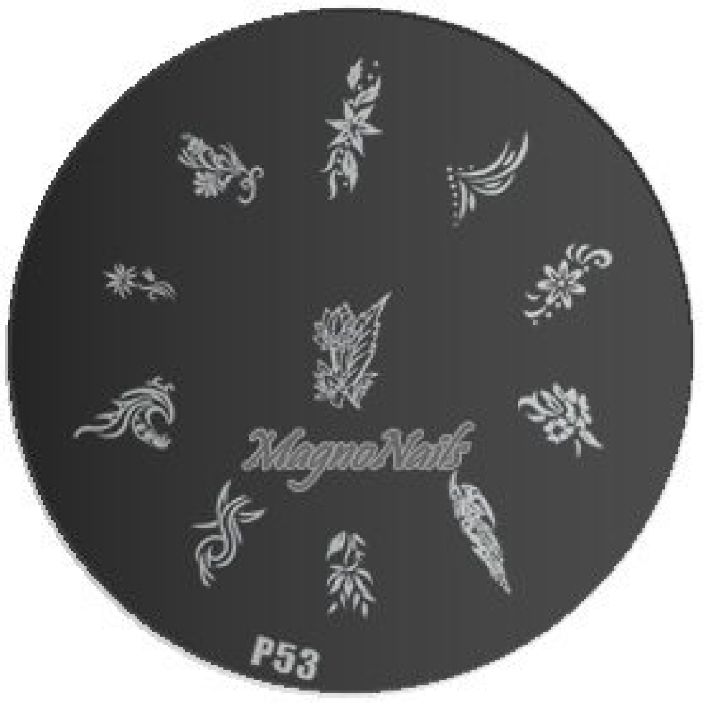 Nail Stamping Schablone P53