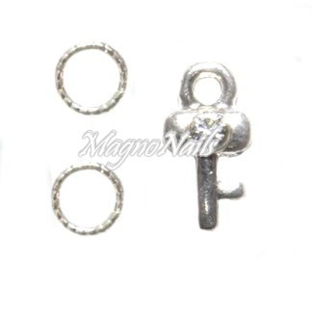 Nail Piercing - Schlüssel Nageldesign Nägel Schmuck Nails 
