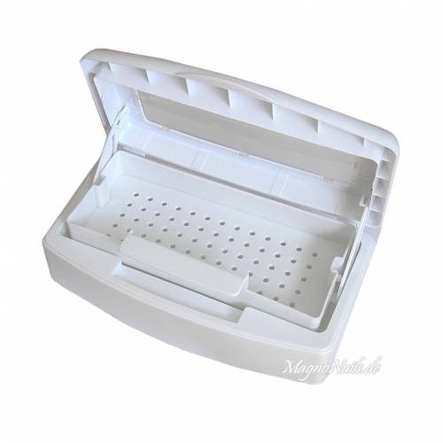 Plastik Maniküre Sterilisator / Plastic Sterilizer Tray Nageldesign Nägel Werkzeuge Nails Nagelstudio