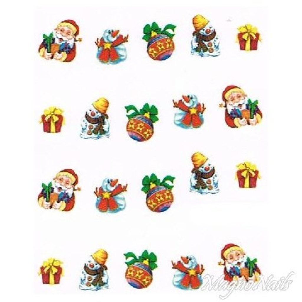 2D Nail Art One Stoke Sticker
