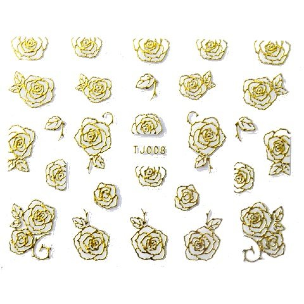 2D Nail Art Sticker