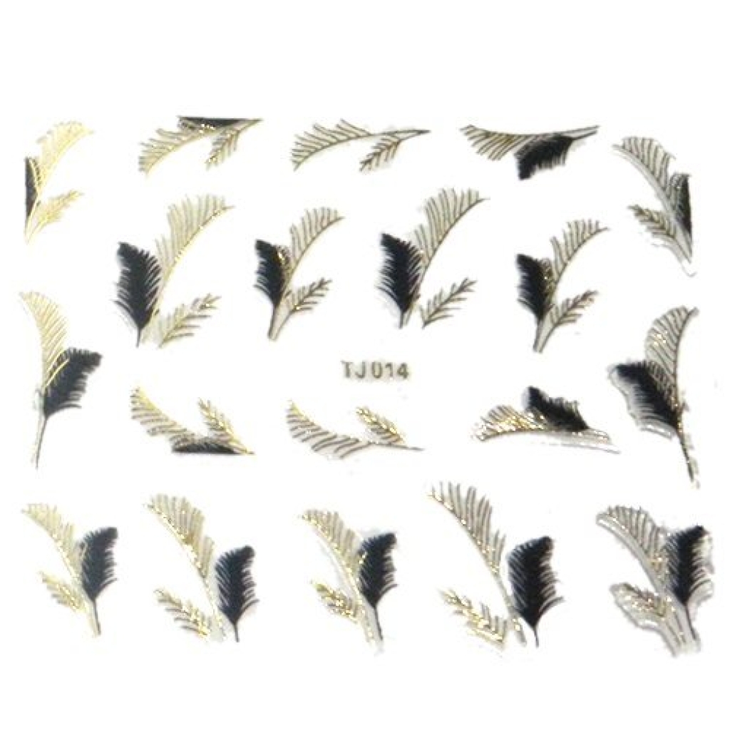 2D Nail Art Sticker
