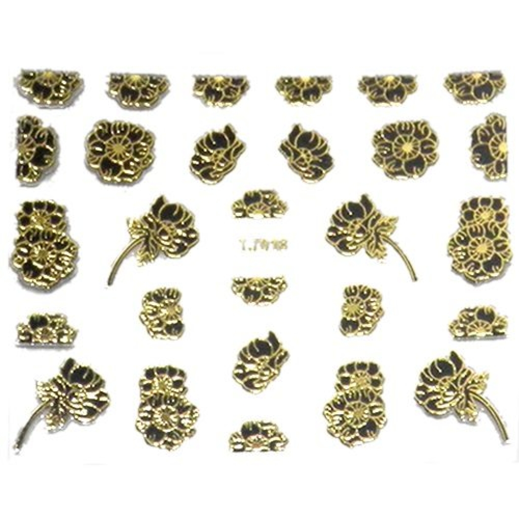 2D Nail Art Sticker