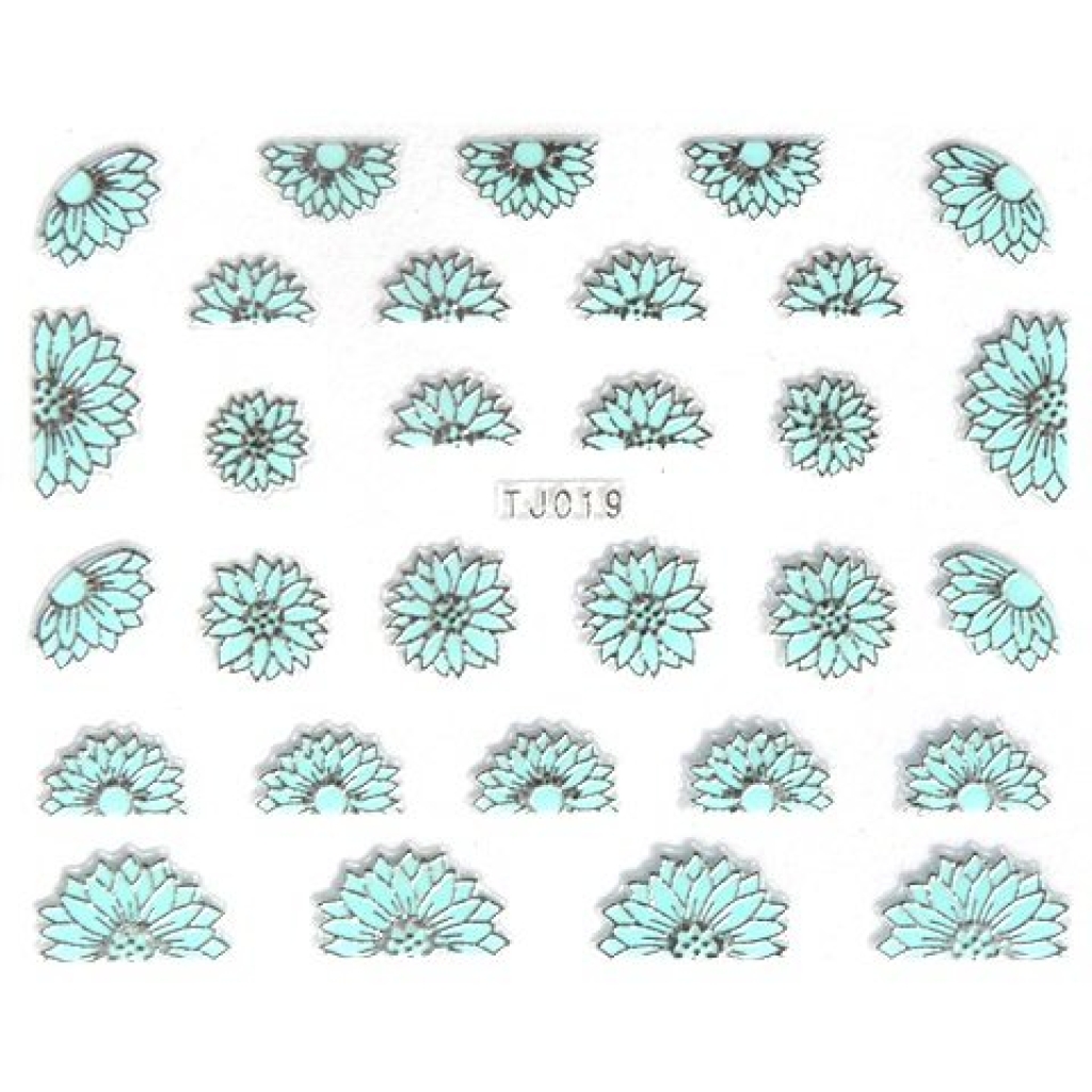2D Nail Art Sticker