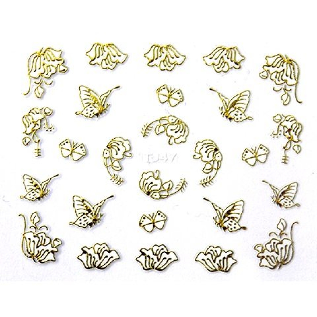 2D Nail Art Sticker