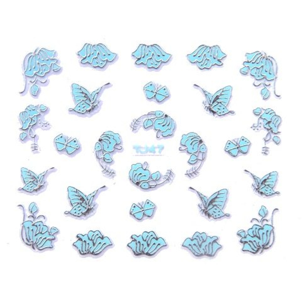 2D Nail Art Sticker
