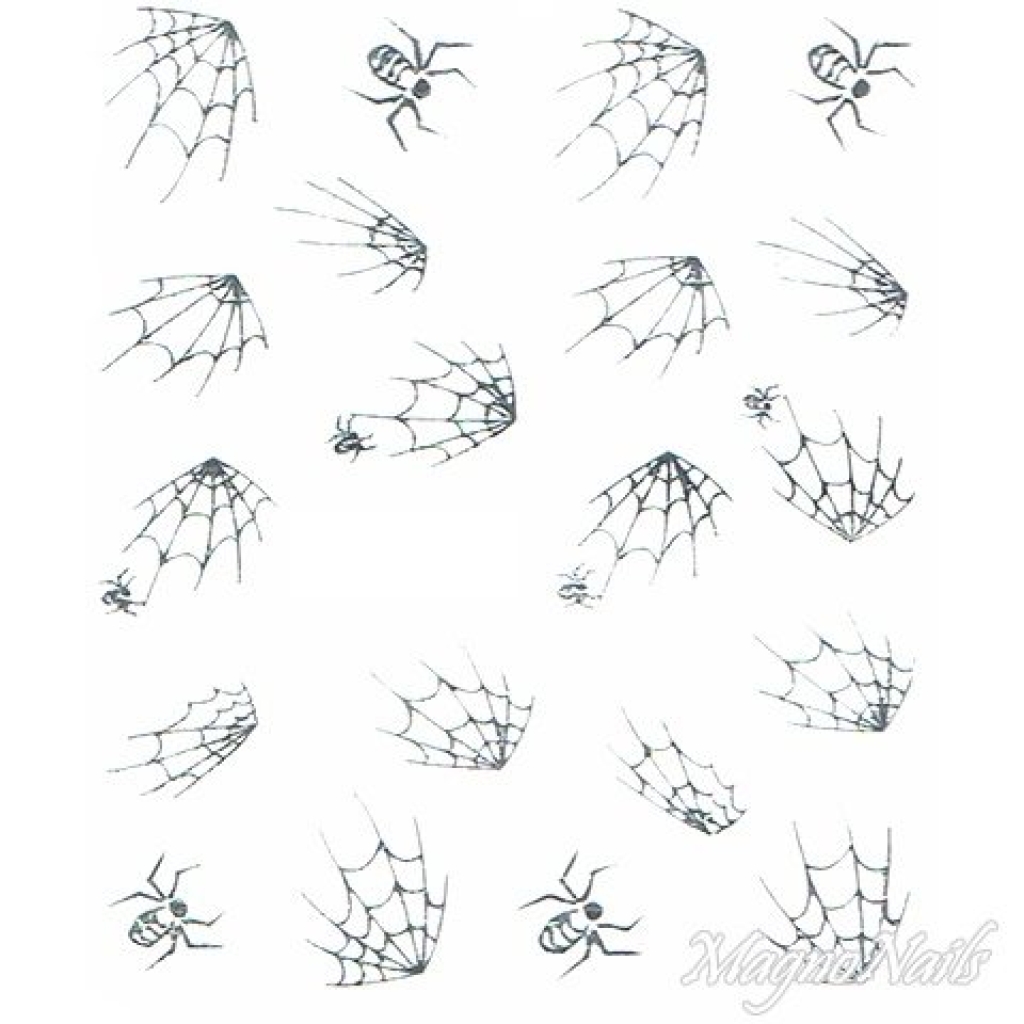 2D Nail Art One Stoke Sticker