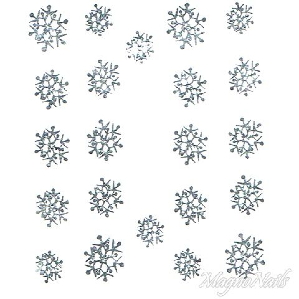 2D Nail Art One Stoke Sticker