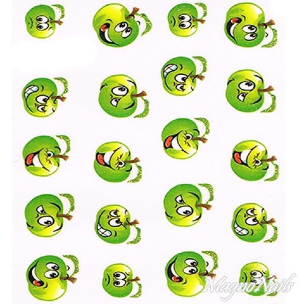 2D Nail Art One Stoke Sticker
