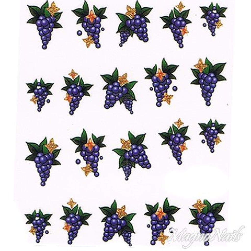 2D Nail Art One Stoke Sticker