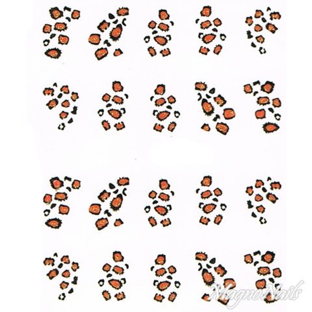 2D Nail Art One Stoke Sticker