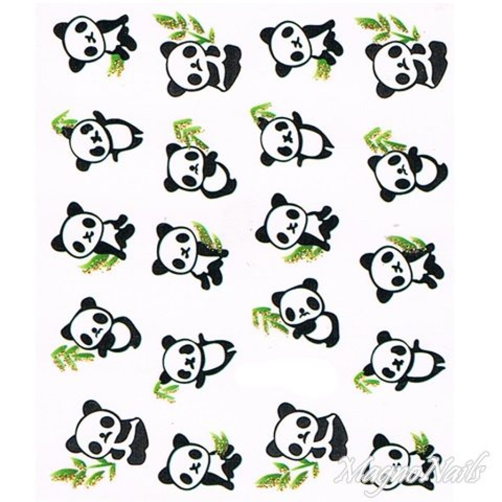 2D Nail Art One Stoke Sticker