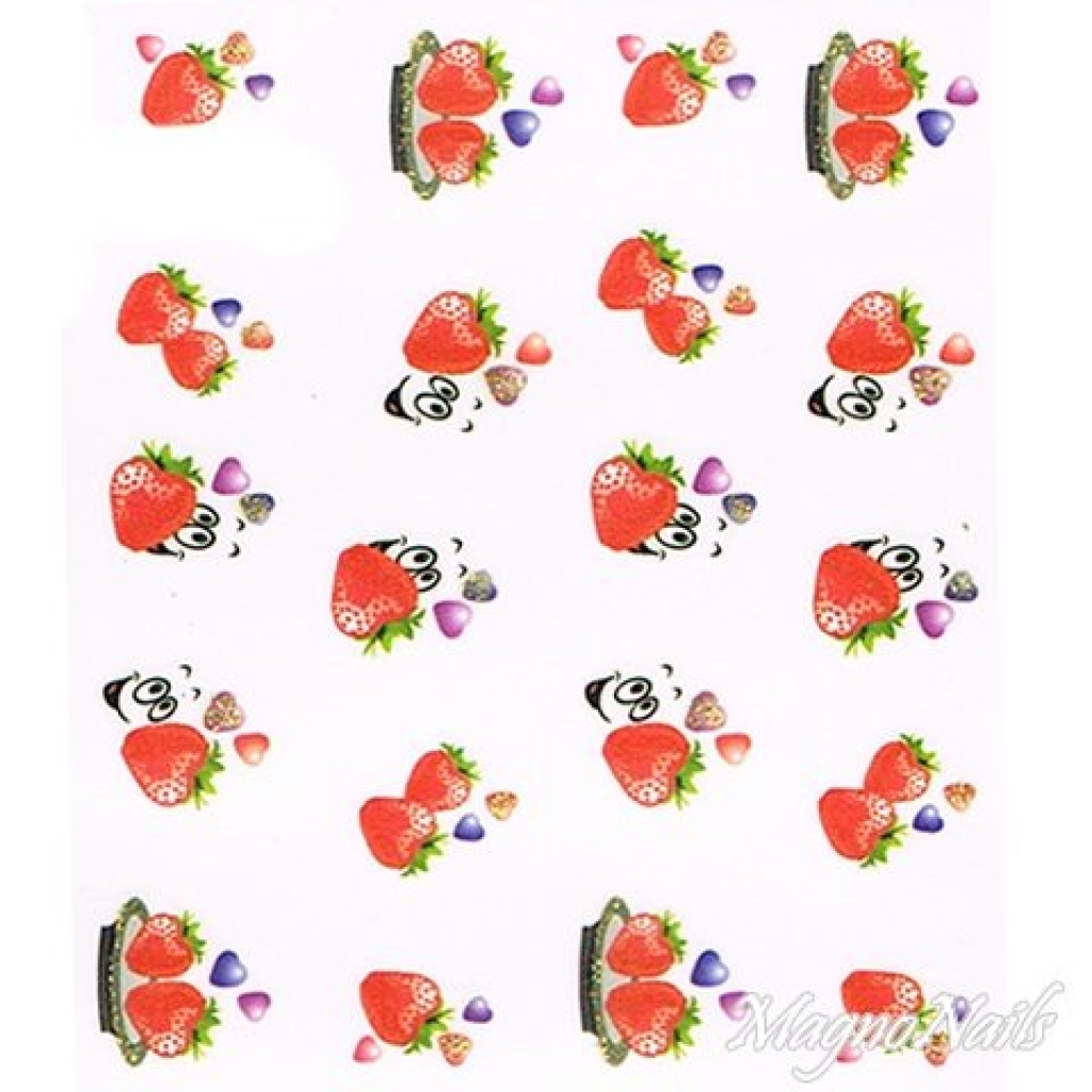 2D Nail Art One Stoke Sticker