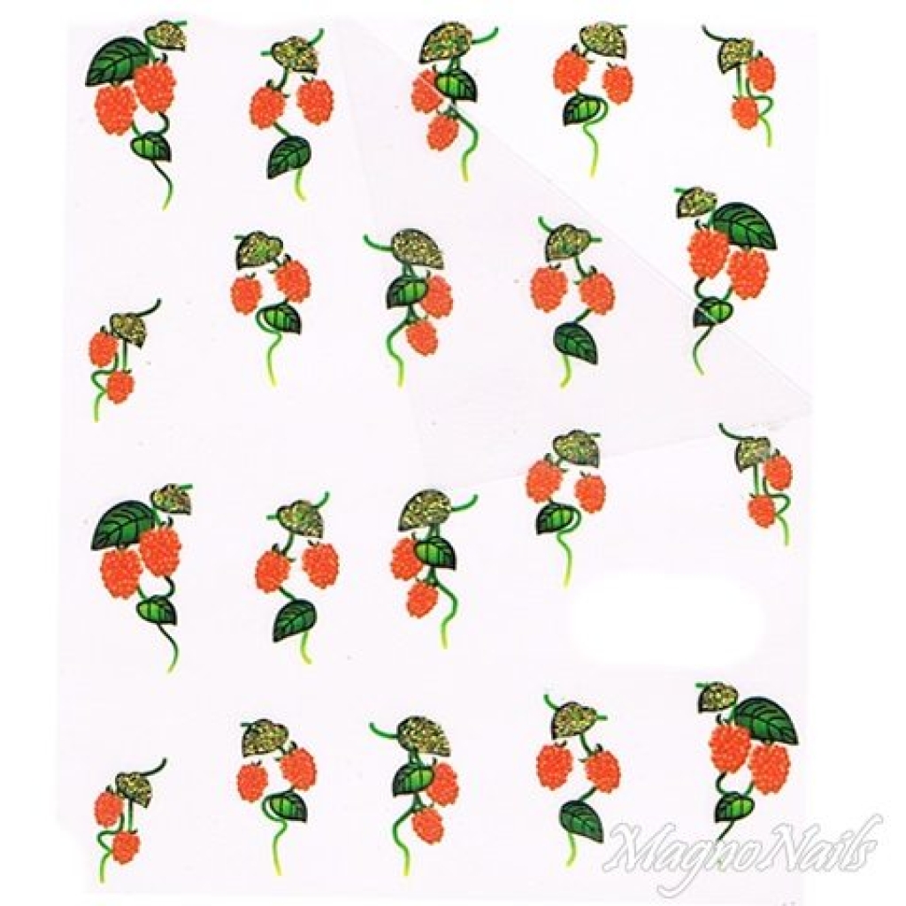 2D Nail Art One Stoke Sticker