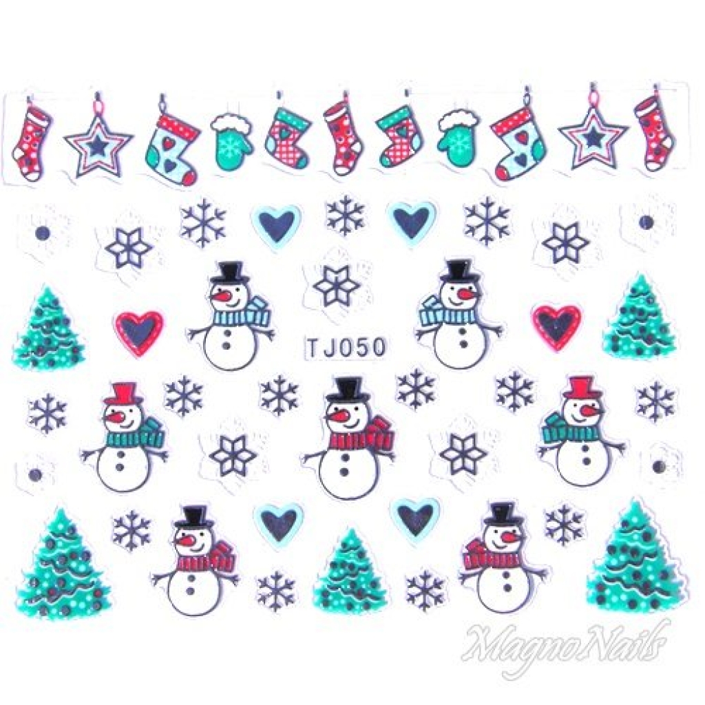 2D Nail Art Sticker