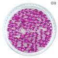 Nail Art Strasssteine - pink rund